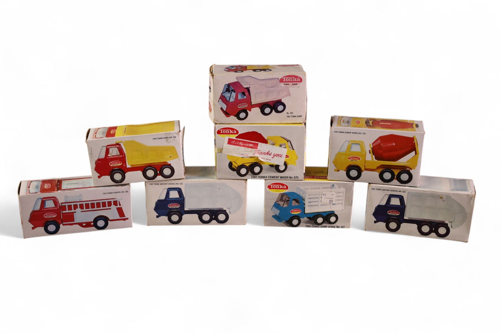 8 TINY TONKA TOYS (1 of 4)