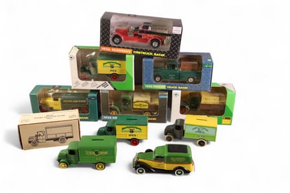 10 ERTL JOHN DEERE BANKS