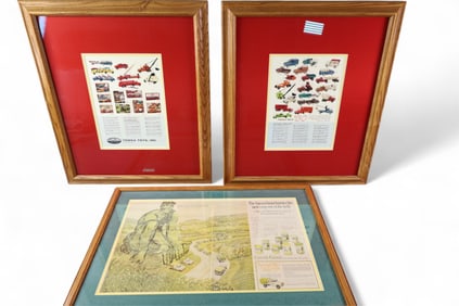 THREE ORIGINAL TONKA PRINT ADS