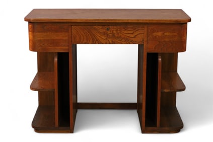 UNUSUAL OAK DESK