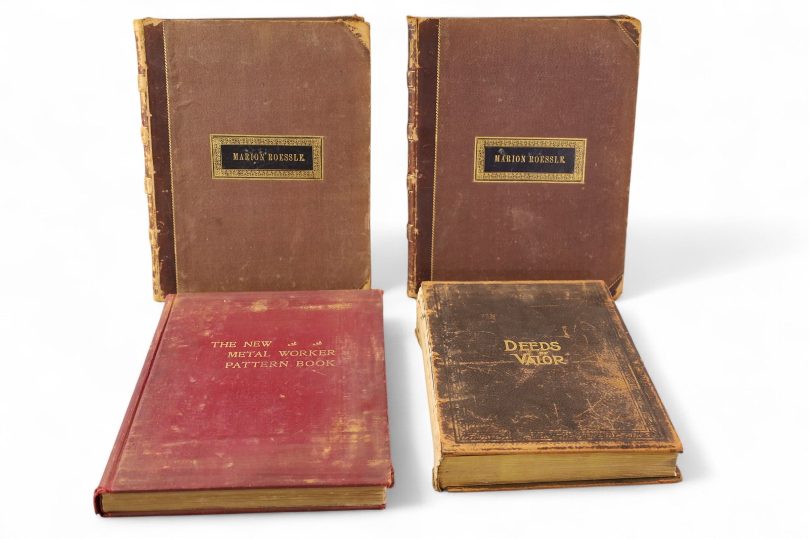 4 ANTIQUE BOOKS (1 of 8)