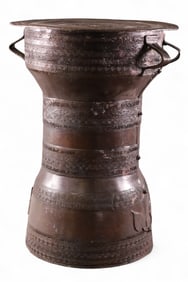 BRONZE RAIN DRUM