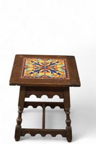 CALIFORNIA TILE TOP SIDE TABLE