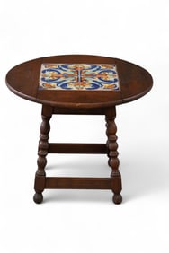 CALIFORNIA TILE TOP SIDE TABLE