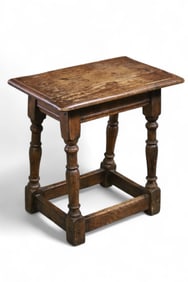 OAK JOINT STOOL