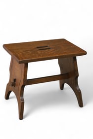 ARTS & CRAFTS GLENWOOD MISSION INN STOOL