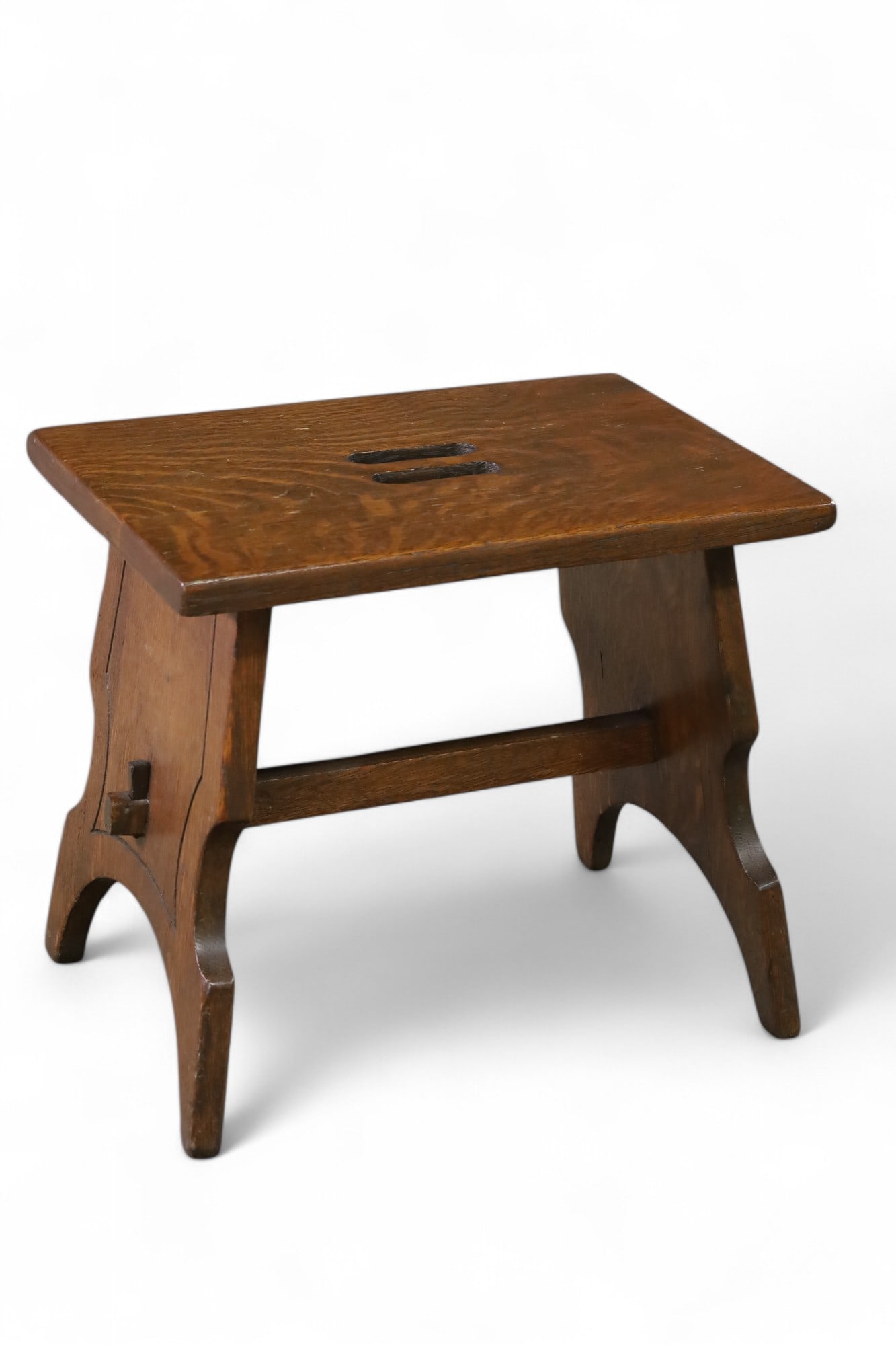 ARTS & CRAFTS GLENWOOD MISSION INN STOOL (1 of 4)