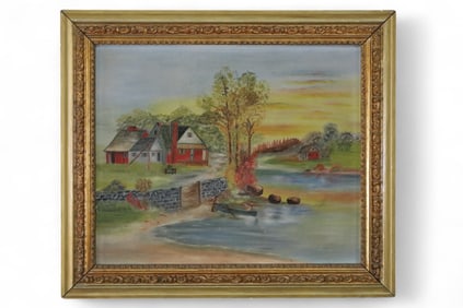 VICTORIAN LANDSCAPE PAINTING