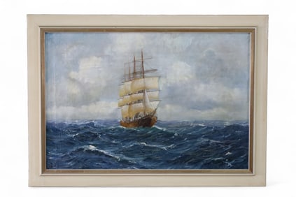 SAILSHIP OIL PAINTING