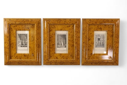 3 19TH CENTURY ENGRAVINGS