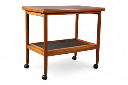 MID CENTURY MODERN BAR CART