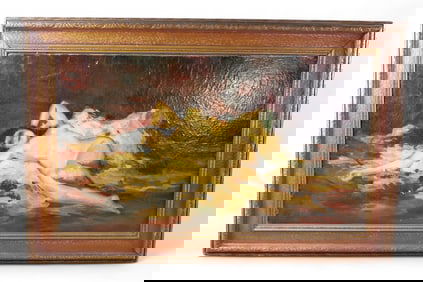 NUDE PORTRAIT PAINTING