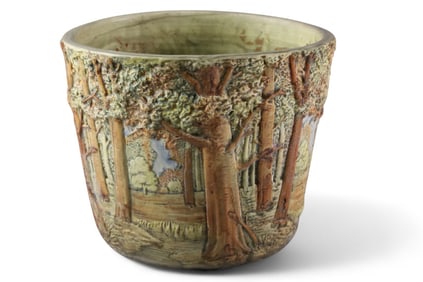 LARGE WELLER JARDINIERE