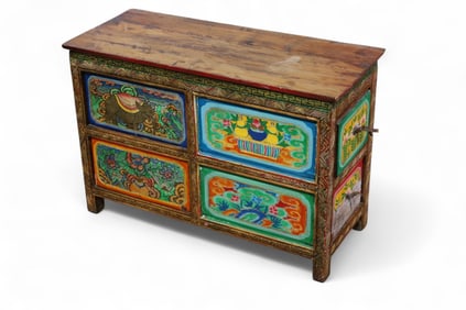 TIBETAN NOMADIC ALTAR TABLE