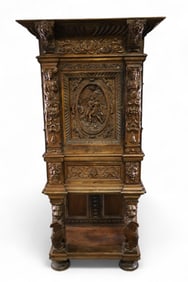 EARLY 19TH CENTURY RENAISSANCE REVIVAL CABINET