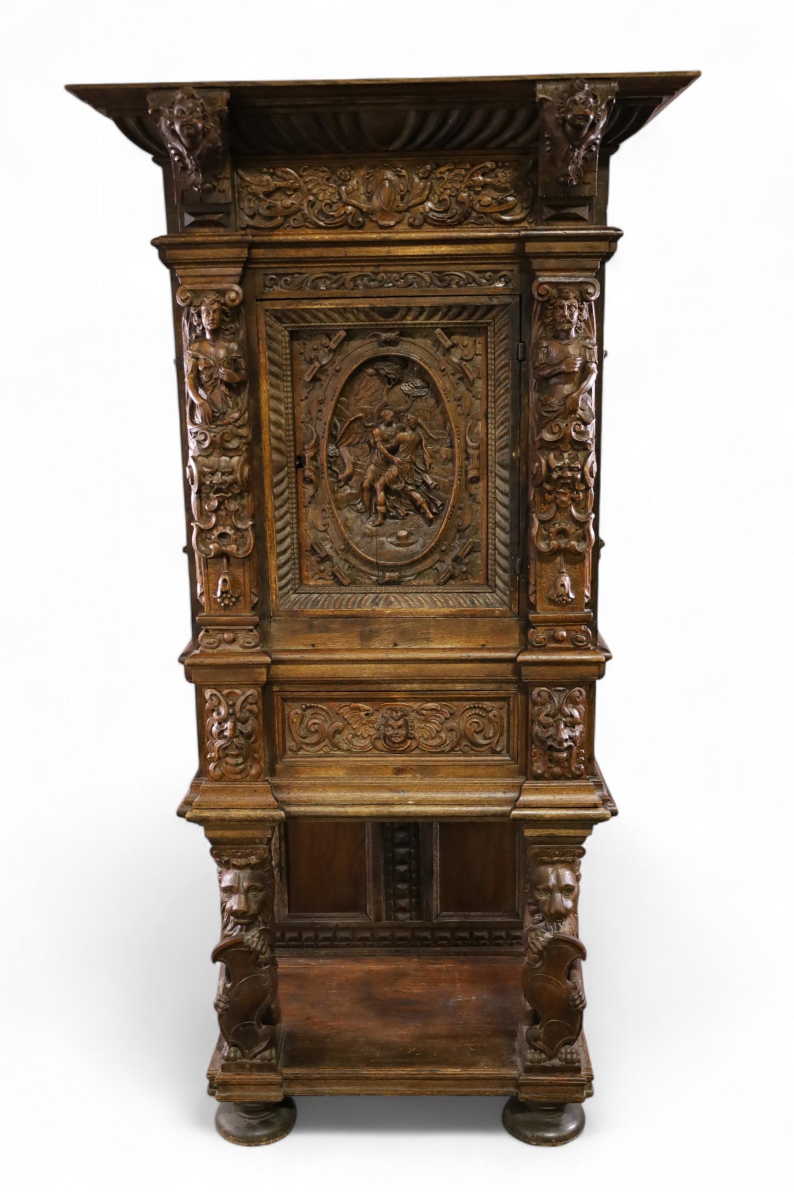 EARLY 19TH CENTURY RENAISSANCE REVIVAL CABINET (1 of 7)