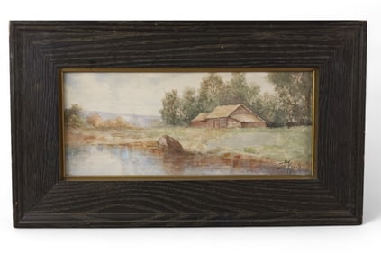 ANTIQUE WATERCOLOR