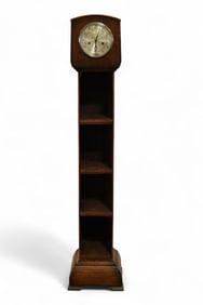 ENGLISH OAK GRANDDAUGHTER CLOCK