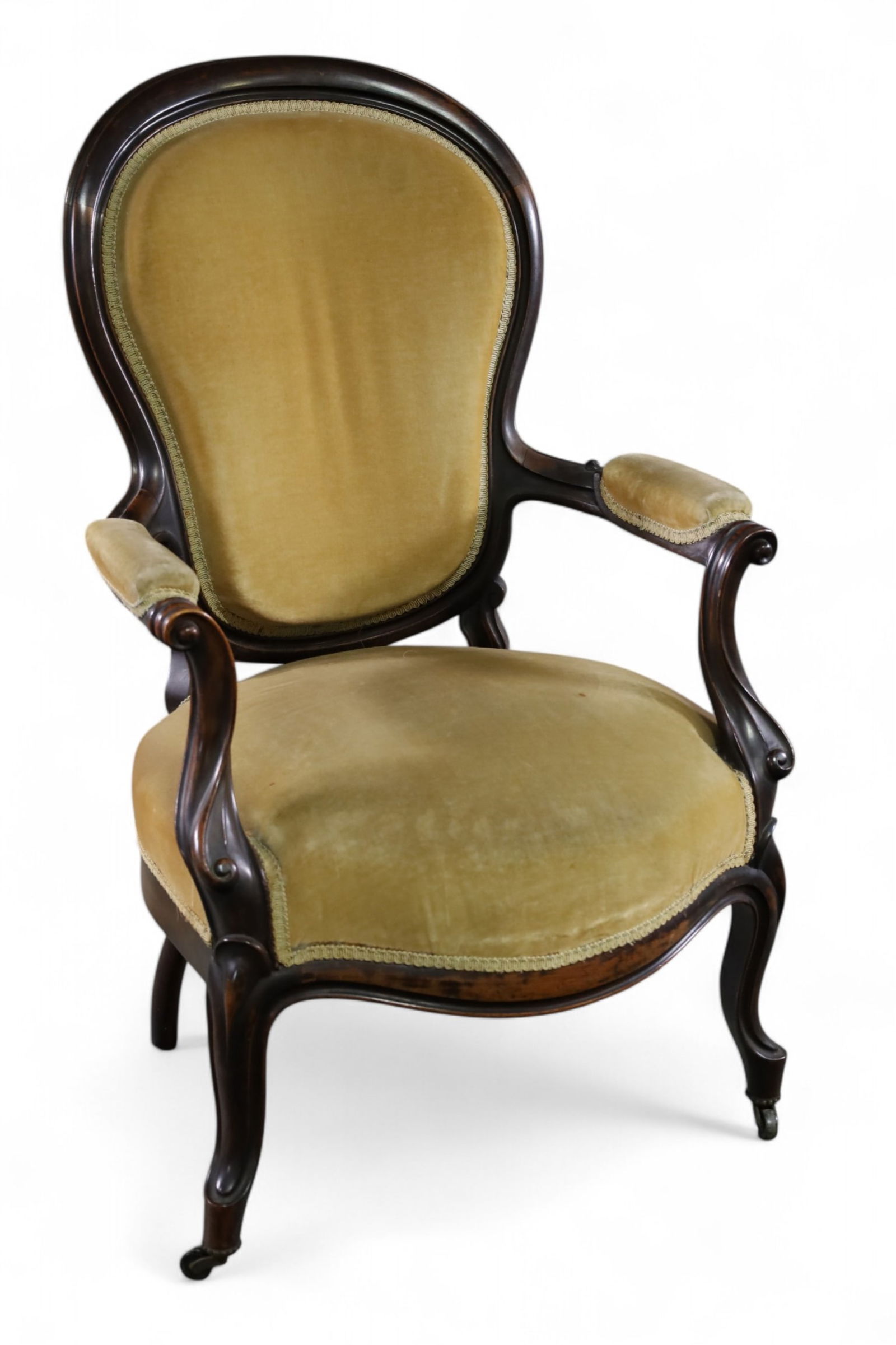 VICTORIAN PARLOR CHAIR (1 of 3)