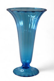 TRUMPET GLASS VASE