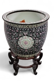 CHINESE PORCELAIN FISH BOWL