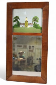 19TH CENTURY TRUMEAU MIRROR