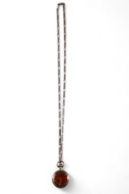 CARTIER PENDANT WATCH WITH CHAIN