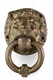 BRONZE DOOR KNOCKER