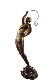 ERTE LE DANSEUR BRONZE FIGURE
