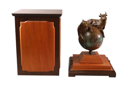 BULL & BEAR MARKET BRONZE