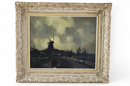 TOON KOSTER WINDMILL PAINTING