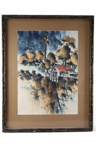 G.M. RIESS WATERCOLOR