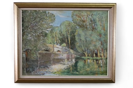 HARRY ALLIS OIL PAINTING