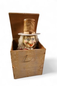 1800'S CLOWN JACK IN THE BOX
