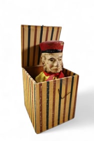 1800'S MONKEY JACK IN THE BOX