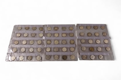 59 KENNEDY HALF DOLLARS