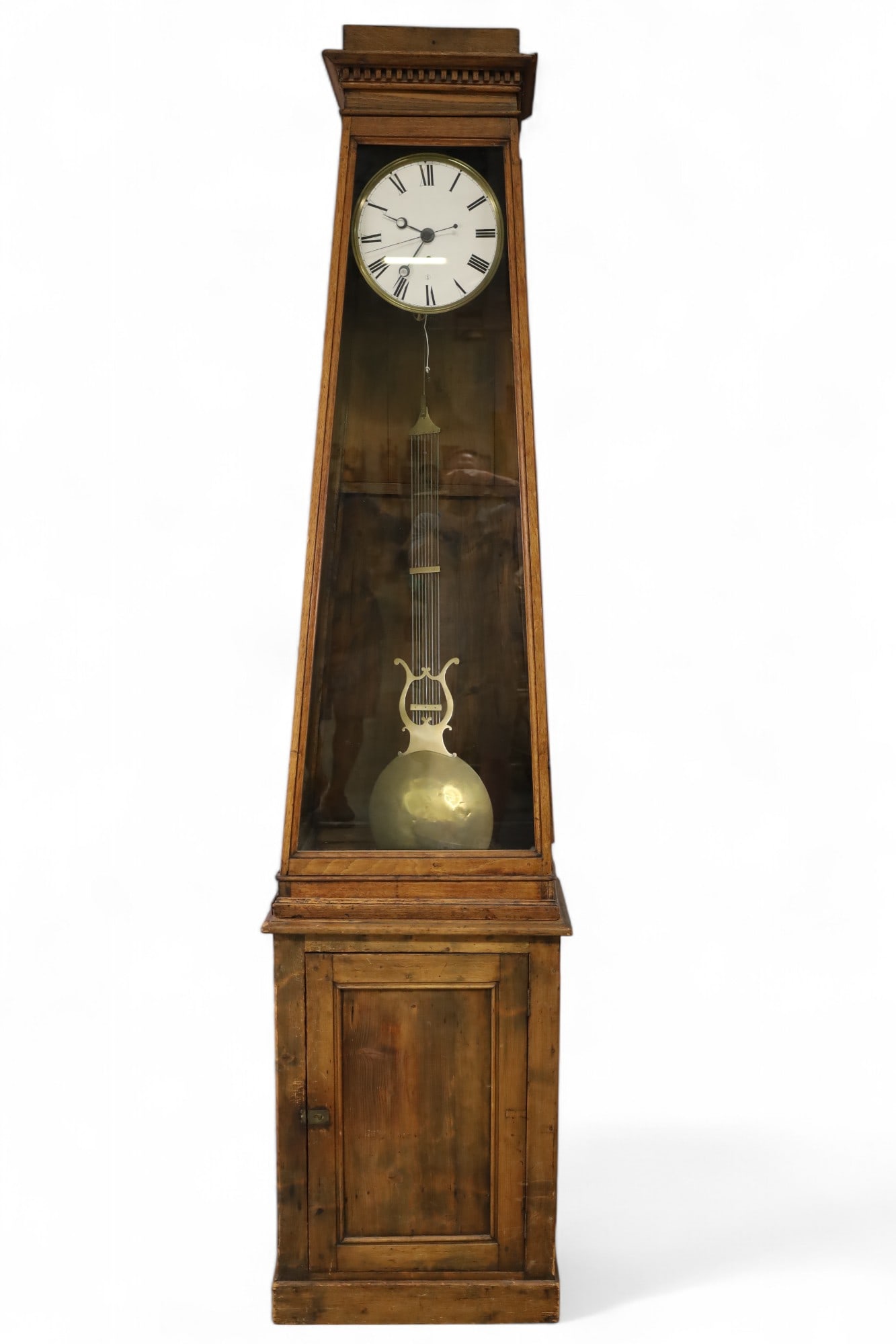 TALL CASE GRANDFATHER CLOCK (1 of 3)
