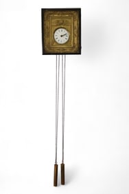 BRASS WALL CLOCK