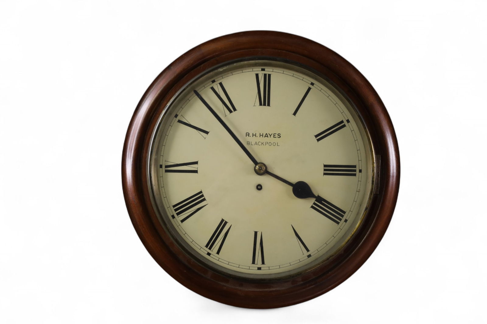 R.H. HAYES WALL CLOCK (1 of 3)