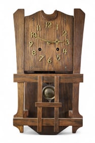 ARTS & CRAFTS WALL CLOCK