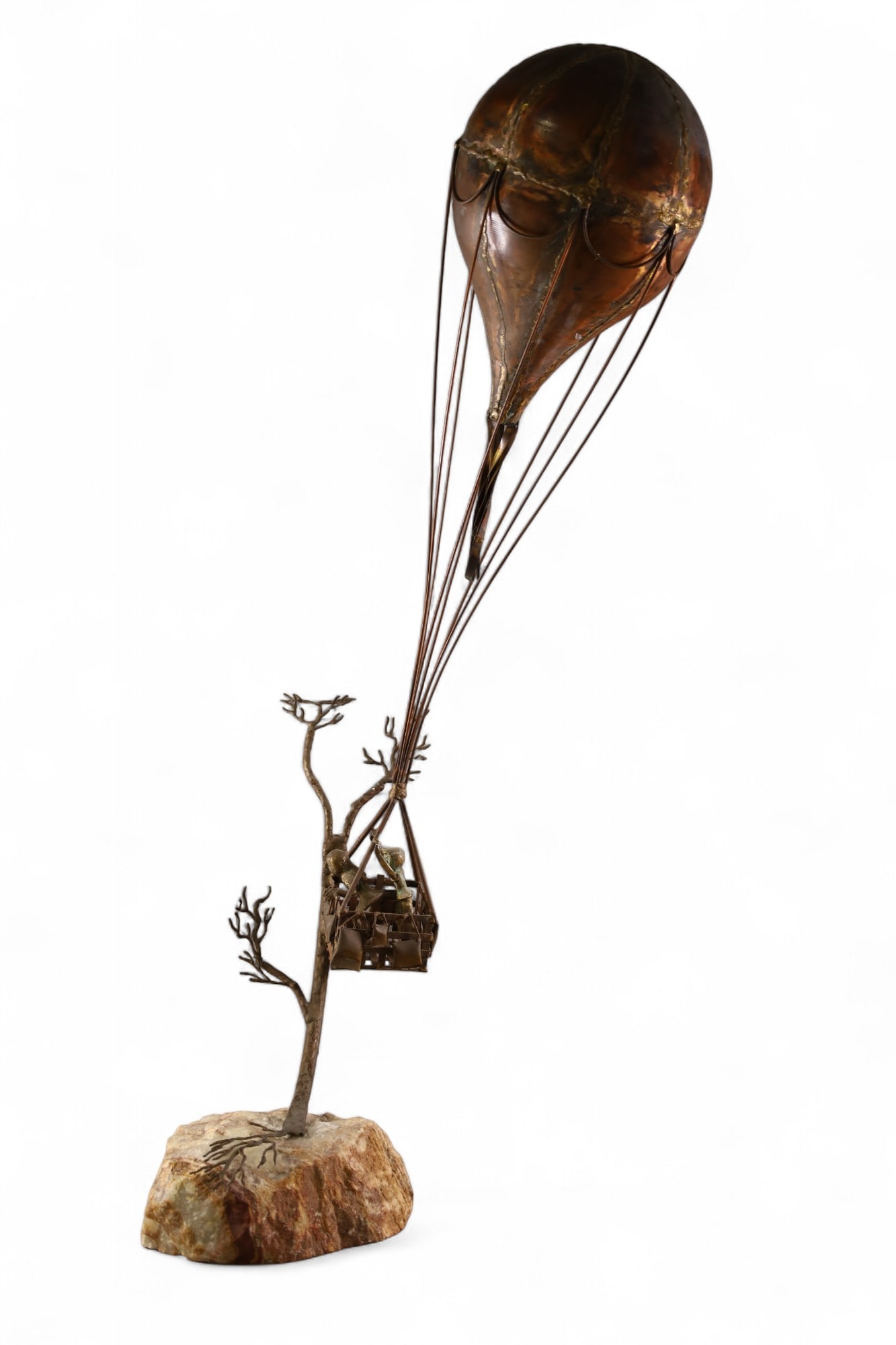 MID CENTURY MODERN TORCH CUT SCULPTURE (1 of 4)