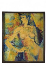 NUDE PORTRAIT PAINTING