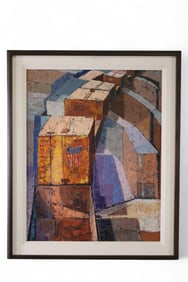 MEL BAUDERS OIL PAINTING