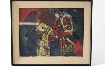 ERNEST FREED ABSTRACT PRINT