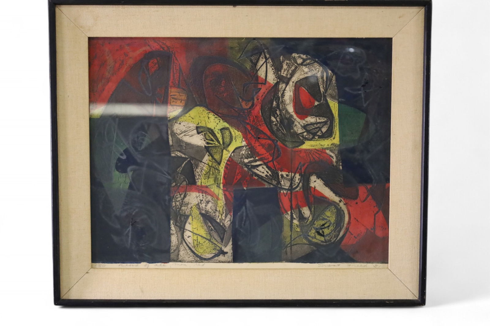 ERNEST FREED ABSTRACT PRINT (1 of 4)
