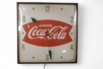 PAM COCA COLA WALL CLOCK