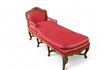FRENCH STYLE CHAISE LOUNGE