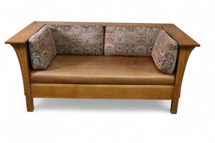 STICKLEY PRAIRIE SETTEE