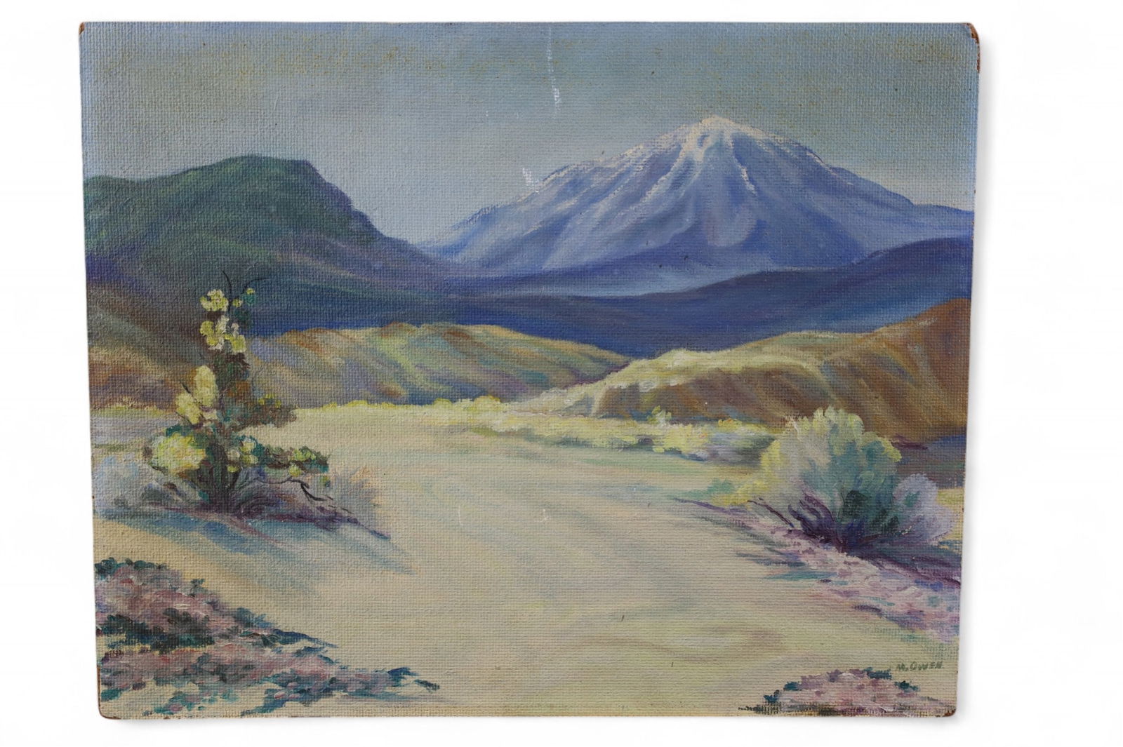 UNFRAMED CALIFORNIA LANDSCAPE PAINTING (1 of 3)