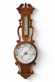 ANTIQUE CARVED BAROMETER